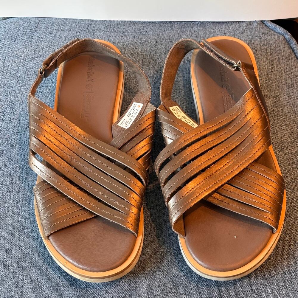 Timberland Sensorflex sandals US size 9 leather
